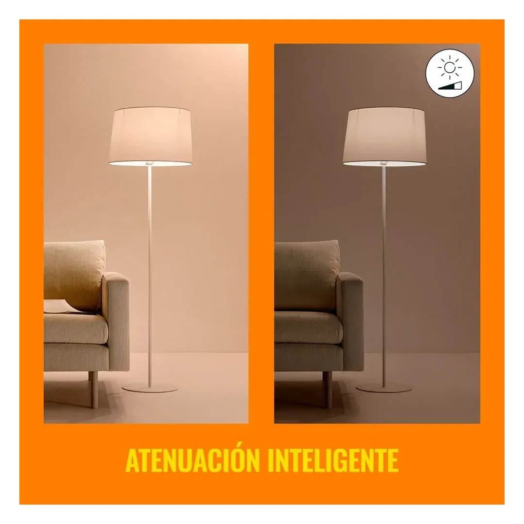 FOCO LED WIFI WIZ RGB E27 8W COLORES 806 LM PHILIPS4