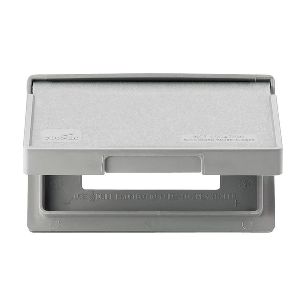 PLACA DOBLE HERMETICA DE ACERO REDITEK