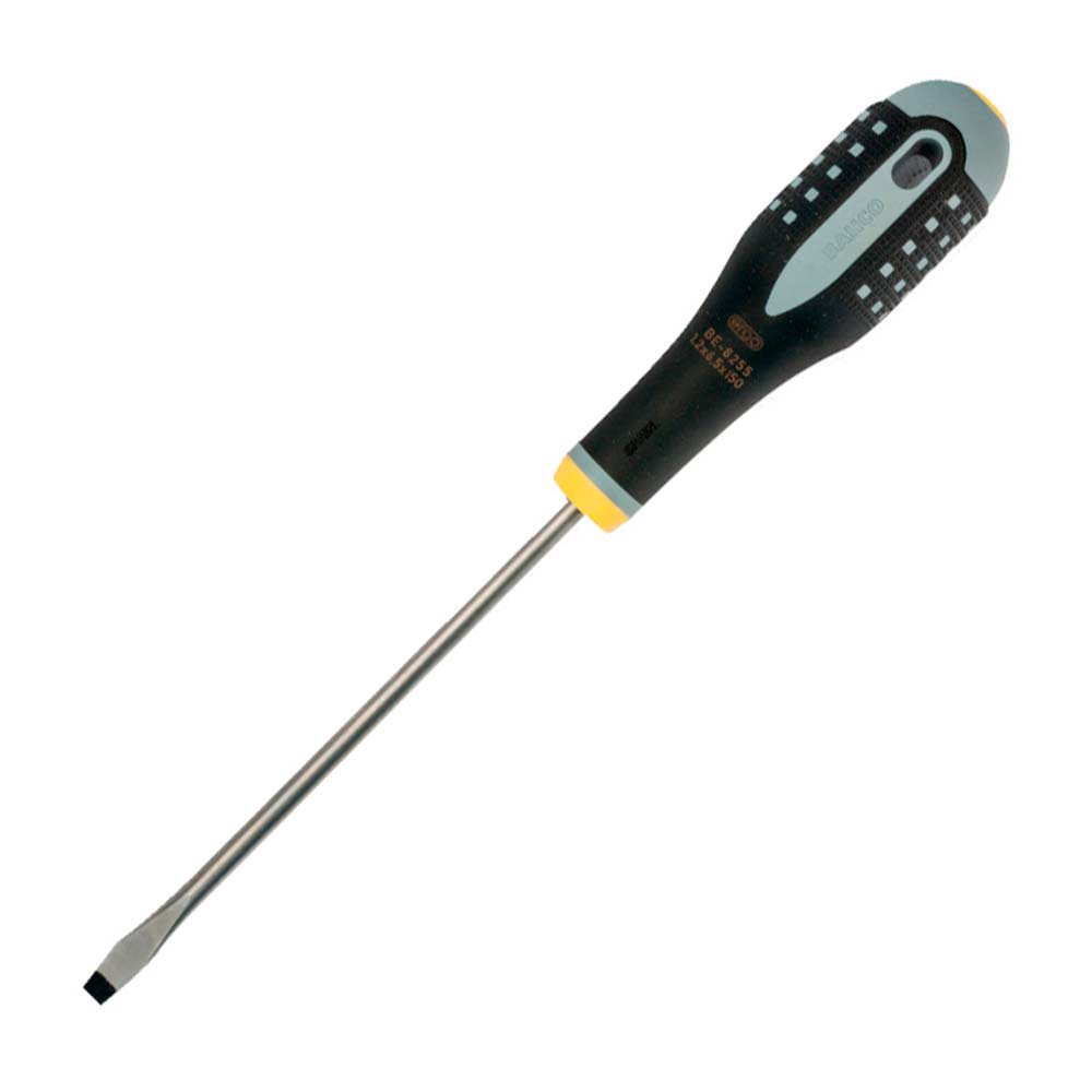 DESTORNILLADOR PLANO ERGO MODELO BE8255 ERGO 6.5X150MM BAHCO