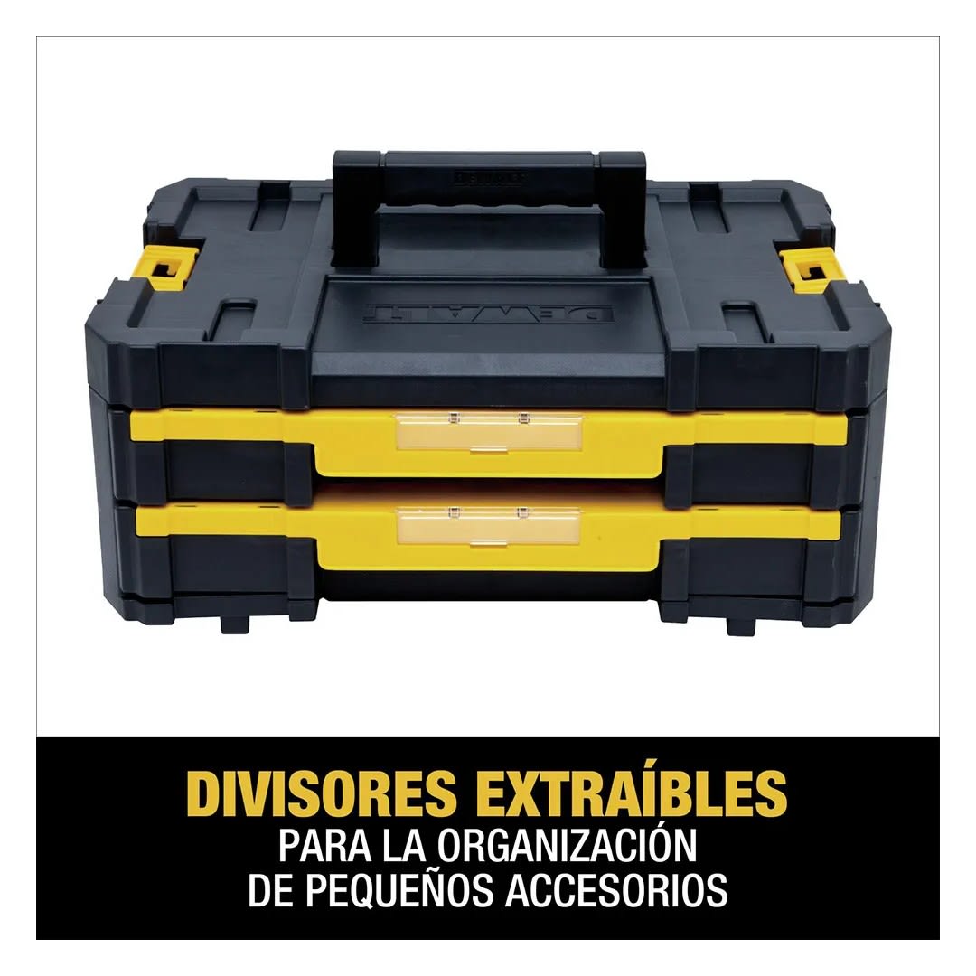 ORGANIZADOR 2 CAJONES TSTAK DEWALT3