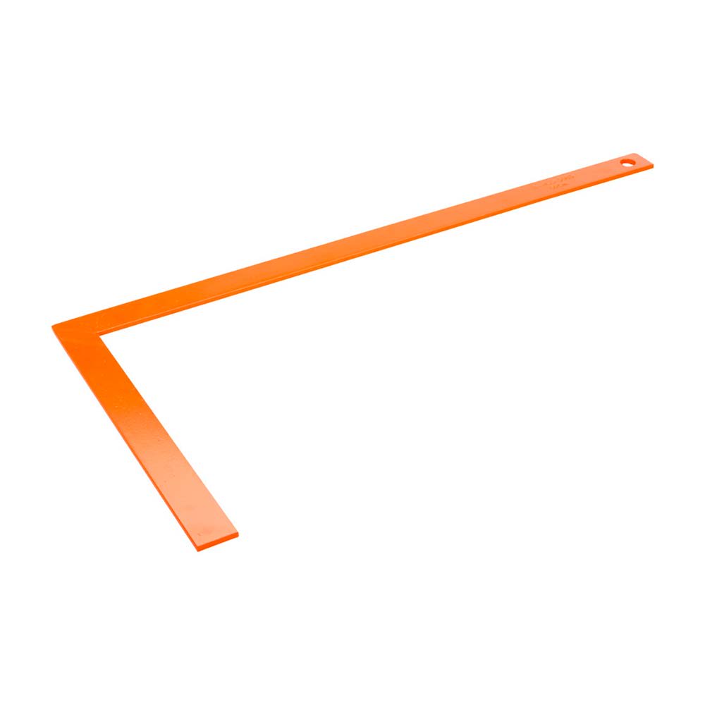 ESCUADRA DE CONSTRUCCION MODELO 308506000 EN VIDRIO NARANJA DE 30X60 CM BAHCO