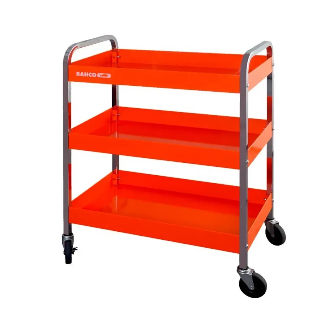 CARRETILLA DE ACERO MODELO 1470KC3 CON 3 BANDEJAS BAHCO