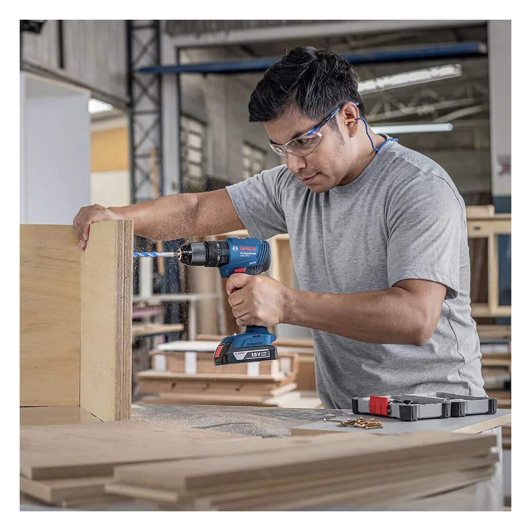 ATORNILLADOR GSR 185-LI + 2 BATERIAS + CARGADOR + MALETA BOSCH1