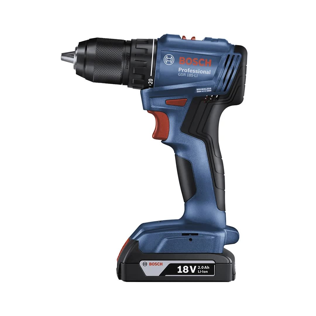 ATORNILLADOR GSR 185-LI + 2 BATERIAS + CARGADOR + MALETA BOSCH6