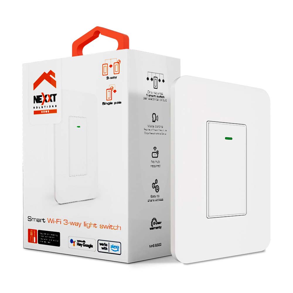 INTERRUPTOR 3 VIAS CONMUTADOR SMART NEXXT