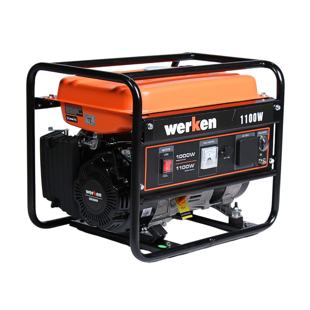GENERADOR GASOLINA 1100W WERKEN
