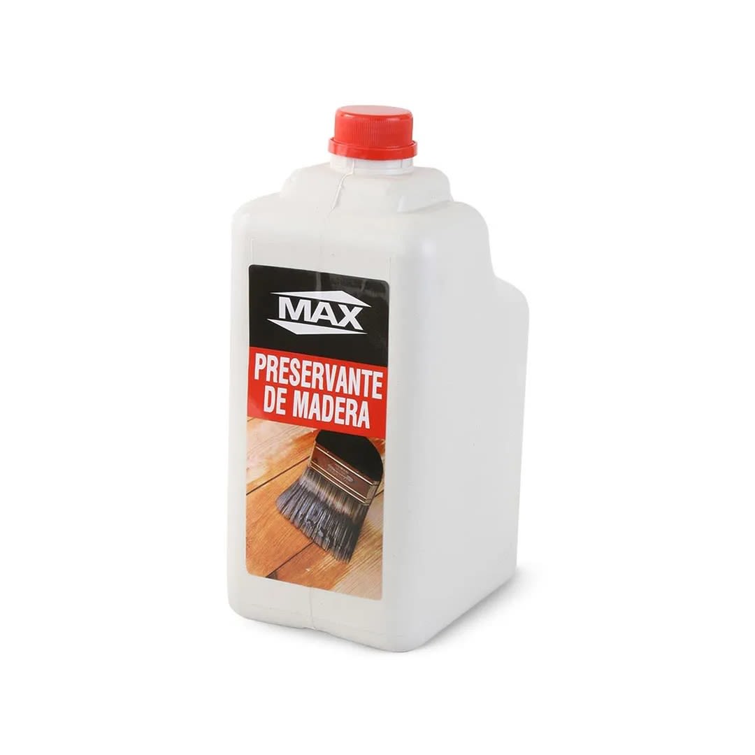 PRESERVANTE DE MADERA 3.5 L COLOR GRIS PARDO PALIDO MAX1