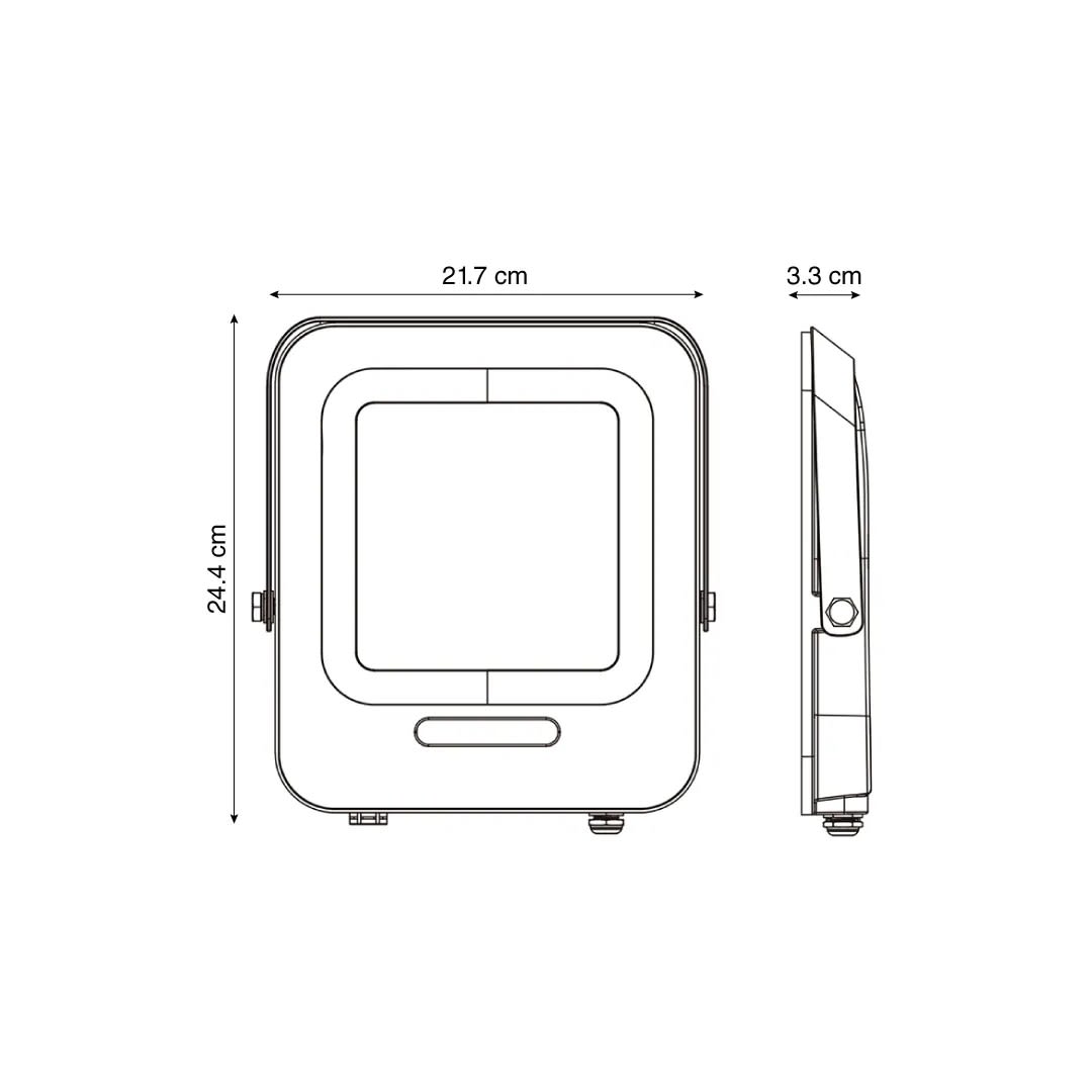 REFLECTOR LED ECO IP65 LUZ FRIA 100W LIGHTECH2