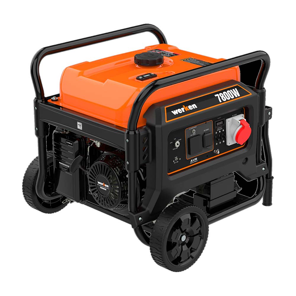 GENERADOR A GASOLINA TRIF PRO 7800W WERKEN1