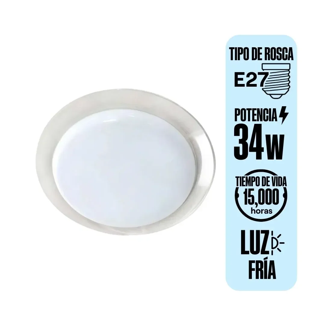 FOCO LED UFO 34W LUZ FRIA ORANGE
