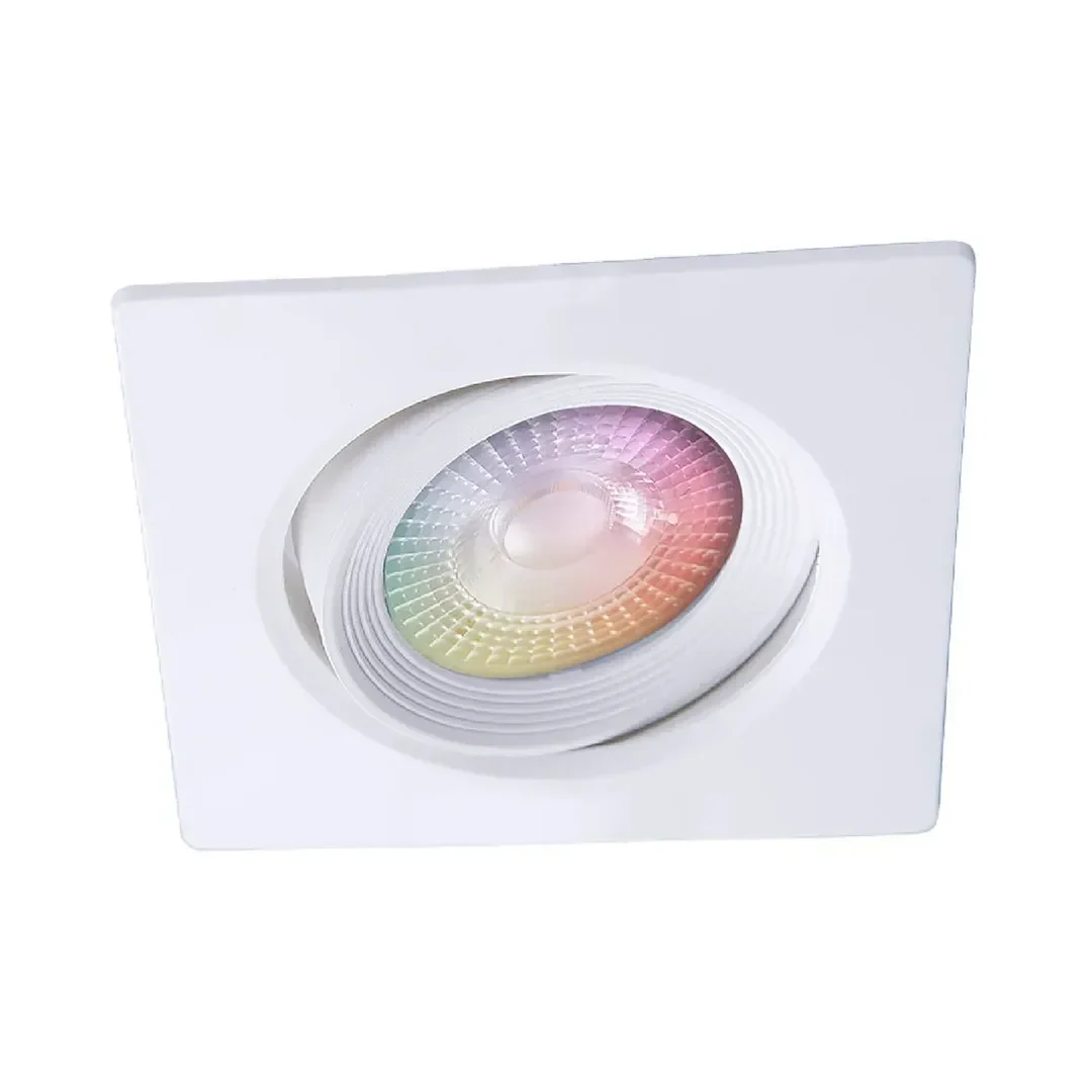 SPOT LED SMART WIFI CUADRADO 5W TRAMONTINA