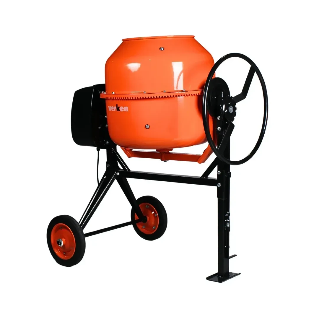 TROMPO ELECTRICO 220 LITROS DE ACERO/PLASTICO CON POTENCIA DE 1050 W WERKEN
