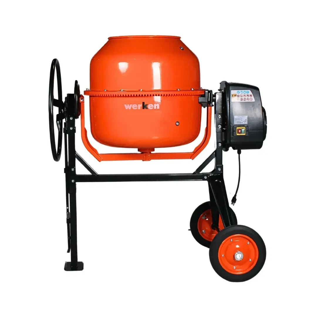 TROMPO ELECTRICO 220 LITROS DE ACERO/PLASTICO CON POTENCIA DE 1050 W WERKEN5