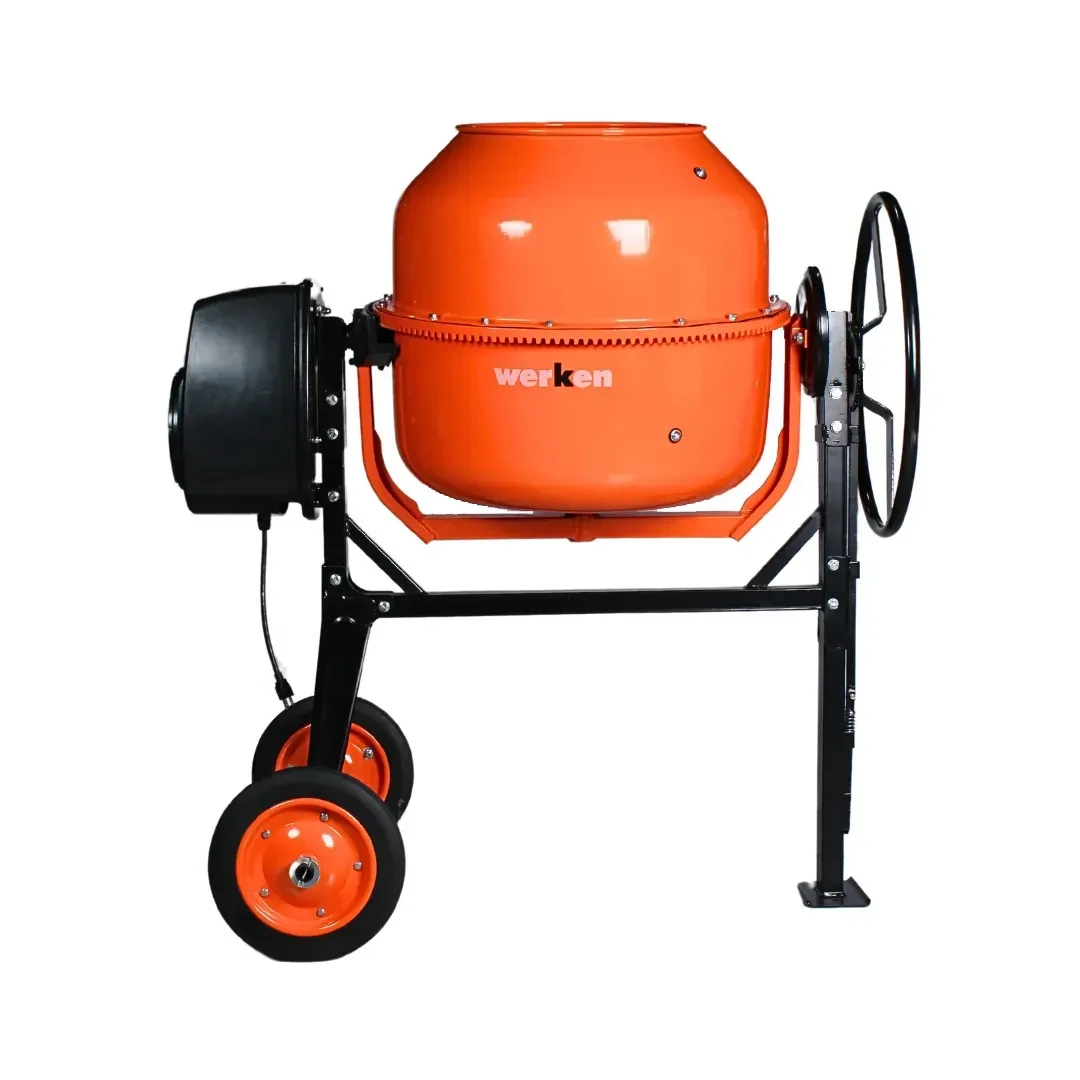 TROMPO ELECTRICO 220 LITROS DE ACERO/PLASTICO CON POTENCIA DE 1050 W WERKEN7