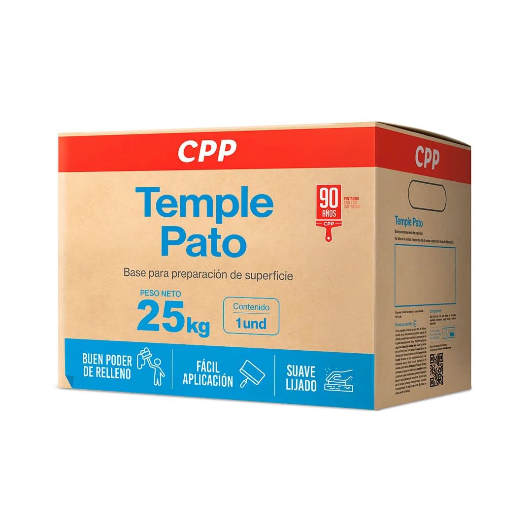 TEMPLE PATO BLANCO MATE 25KG CPP1