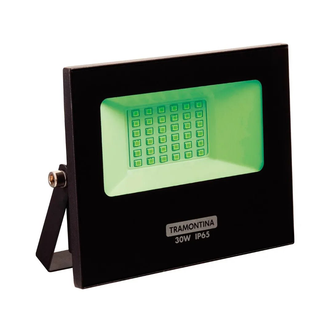REFLECTOR LED VERDE 50W ILUMINACIÓN EFICIENTE PARA EXTERIORES TRAMONTINA