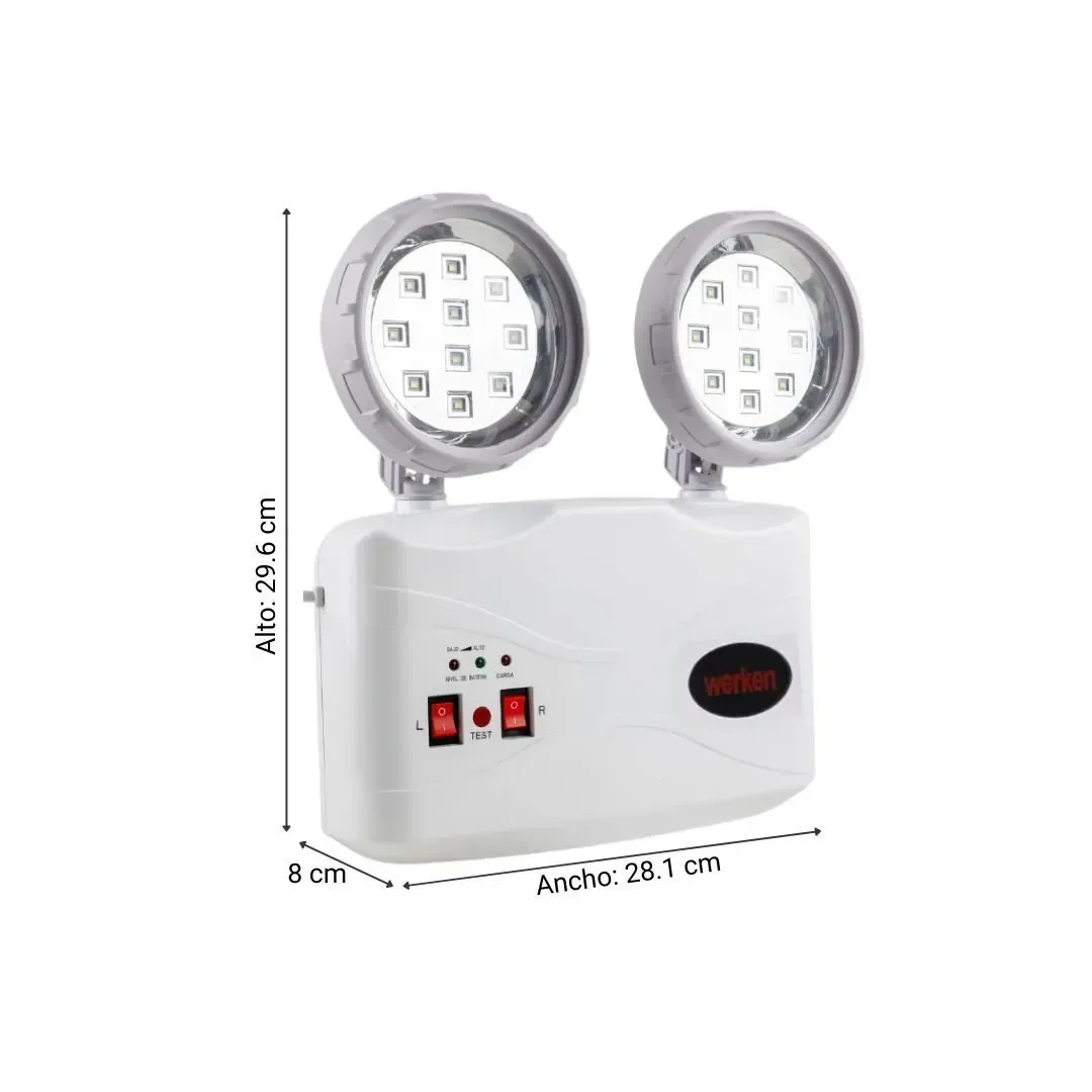 LAMPARA DE EMERGENCIA CK-7120 WERKEN2