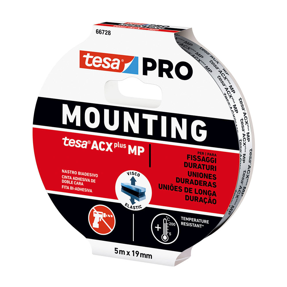 CINTA DOBLE CONTACTO ACX PRO 5MX19MM TESA1
