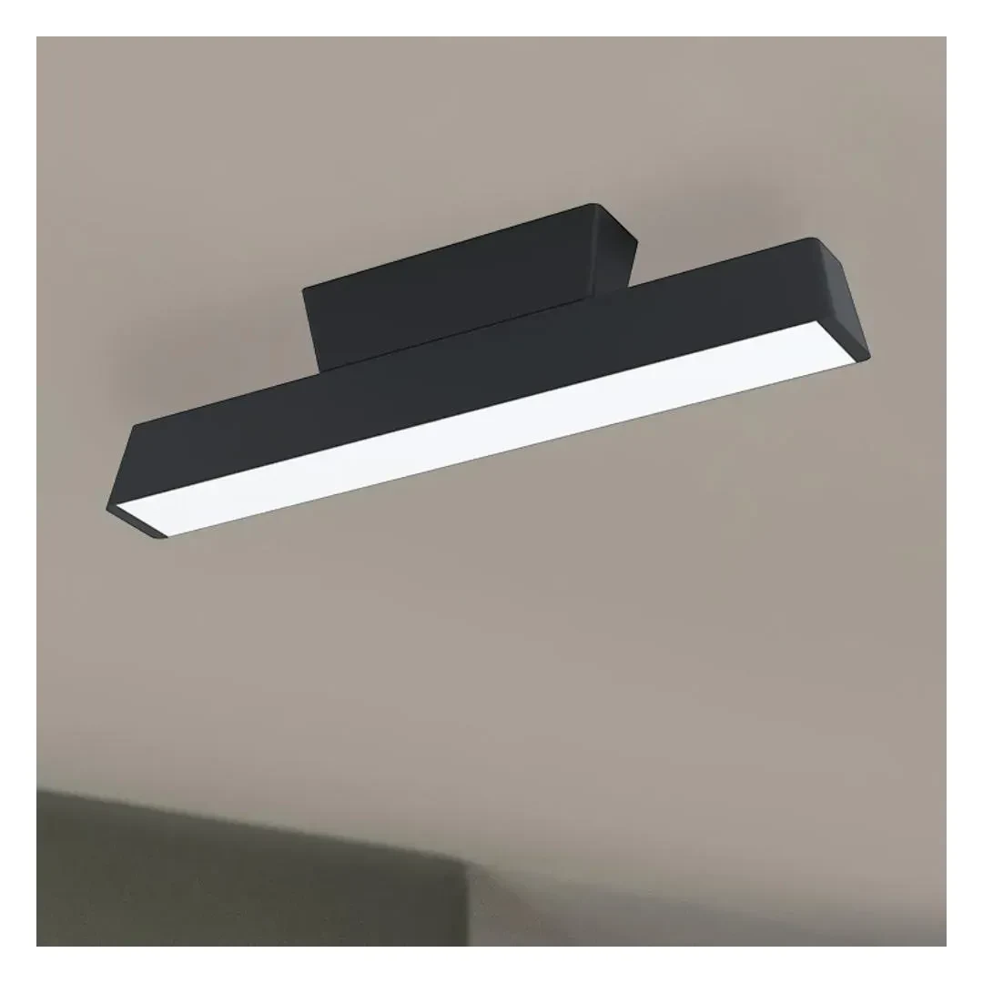 LAMPARA DE TECHO SIMOLARIS-Z 16W ALUMINIO/ACERO NEGRO 1 LUZ EGLO3