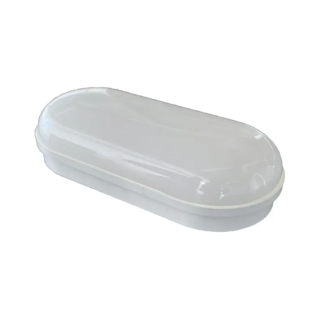 APLIQUE EXTERIOR LED OVALADO 12W LUZ FRIA IP65 LUMINIKA3