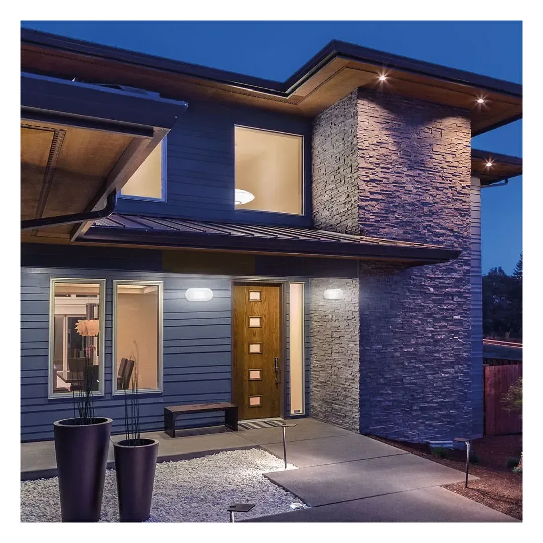 APLIQUE EXTERIOR LED OVALADO 12W LUZ FRIA IP65 LUMINIKA6