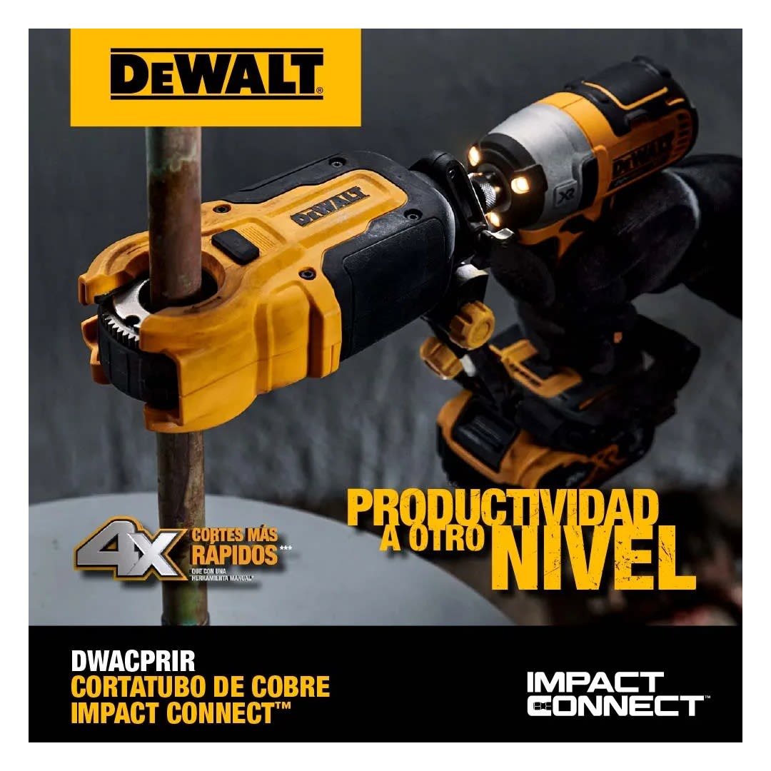 CORTATUBOS DE COBRE IMPACT CONNECT DEWALT3