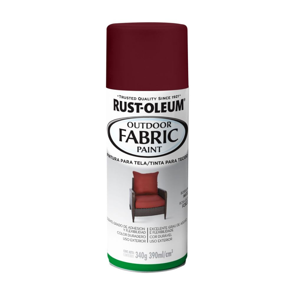 SPRAY SPECIALTY FABRIC BORRAVINO 340GR RUST OLEUM
