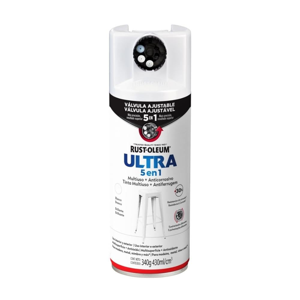 SPRAY ULTRA 5 EN 1 BLANCO BRILLANTE RUST OLEUM1