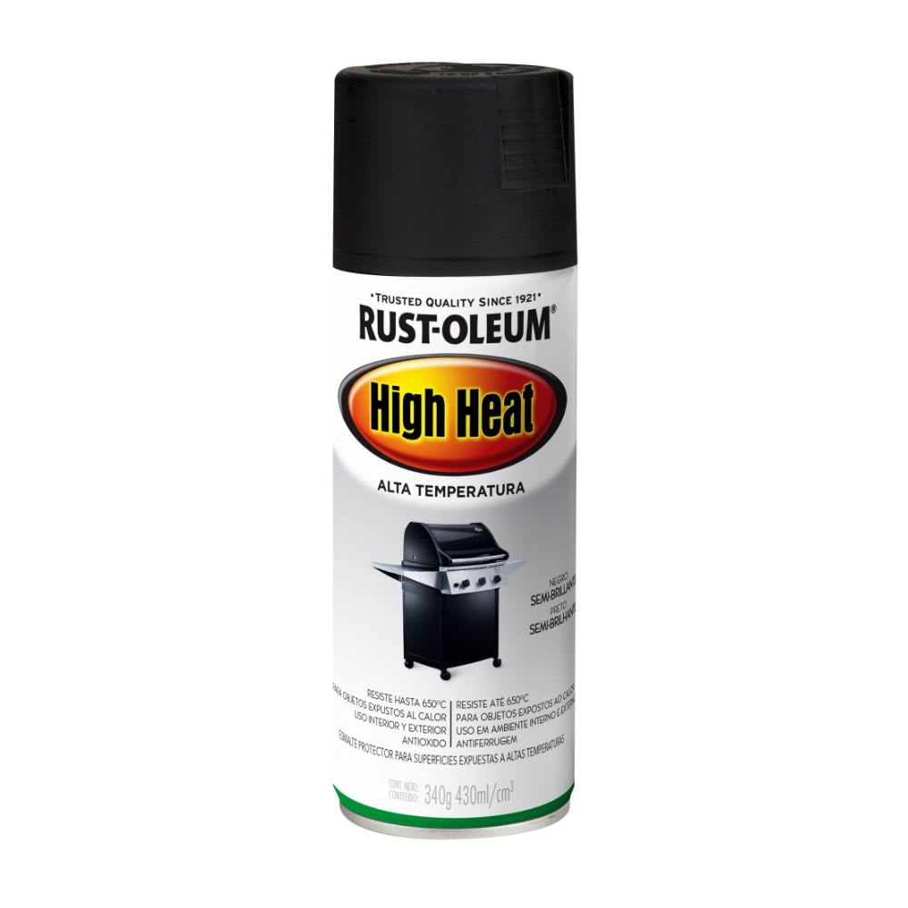 SPRAY SPECIALTY ALTA TEMPERATURA ULTRA NEGRO SEMIBRILLO 340GR RUST OLEUM1