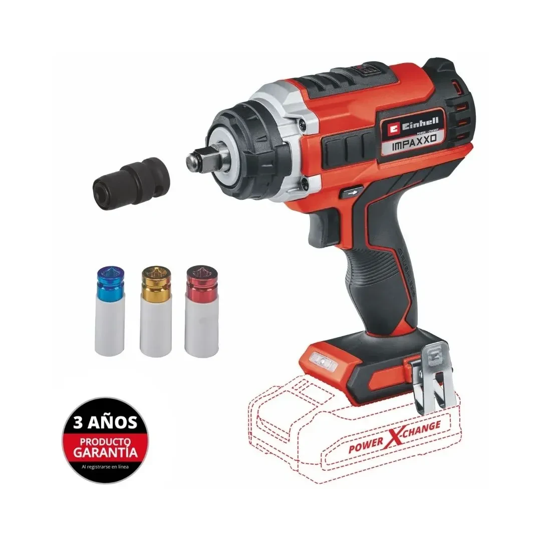 LLAVE DE IMPACTO INALAMBRICO IMPAXXO 18/400 - SIN BATERIA EINHELL