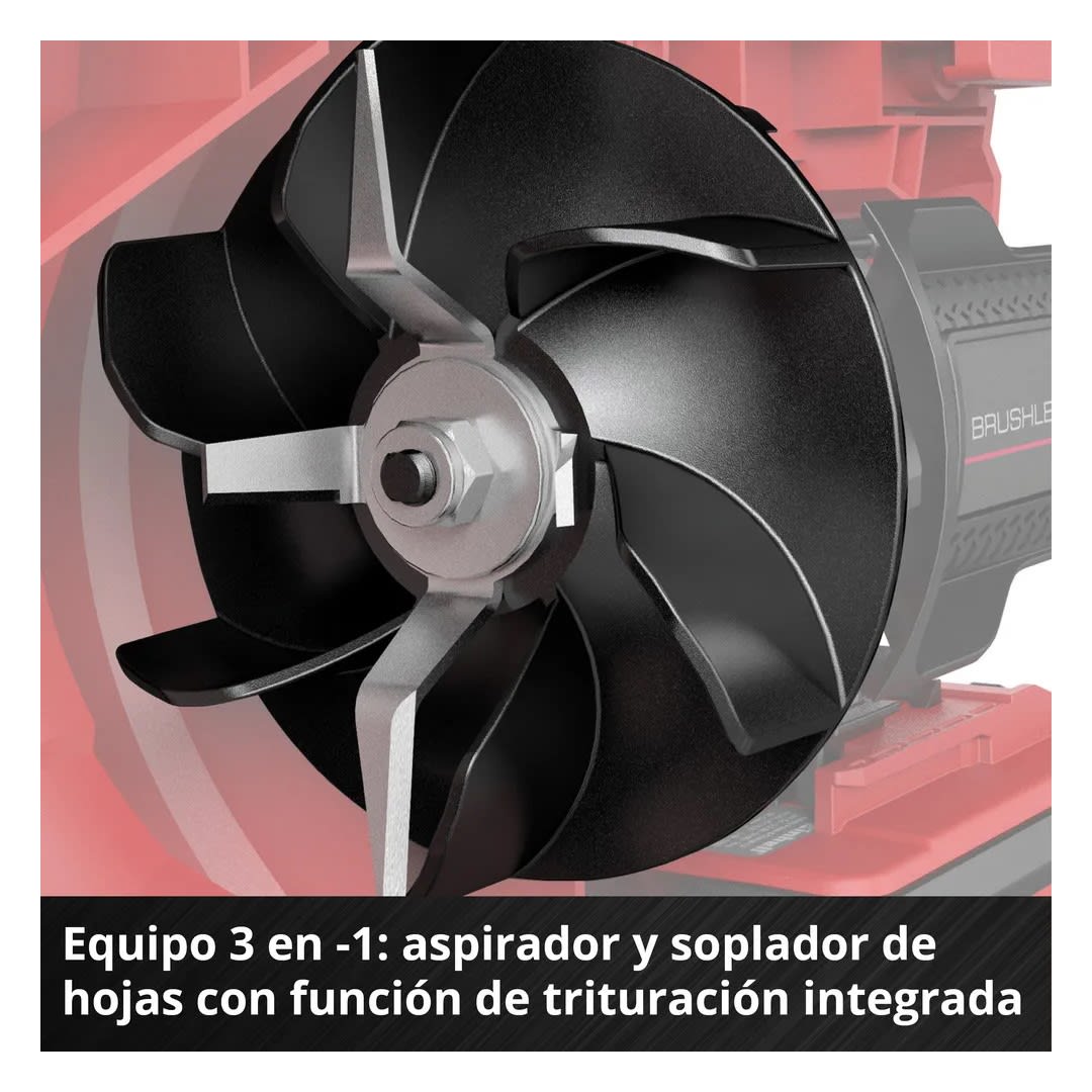 SOPLADORA INALAMBRICA VENTURRO 18/210 POWERX-CHANGE 18V EINHELL6