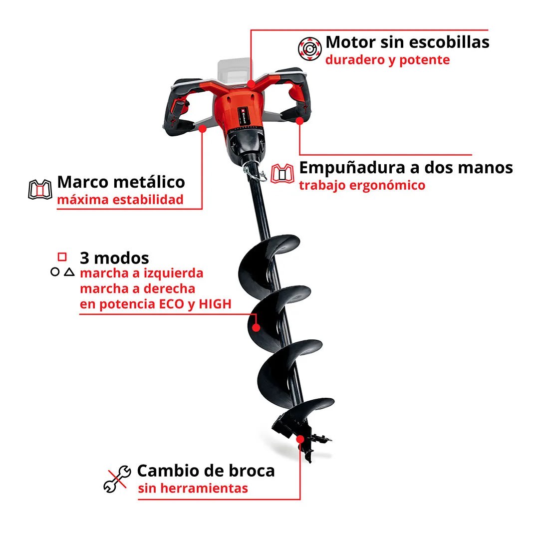 BARRENADORA INALAMBRICA GP-EA 18/150 LI BL-SOLO EINHELL2