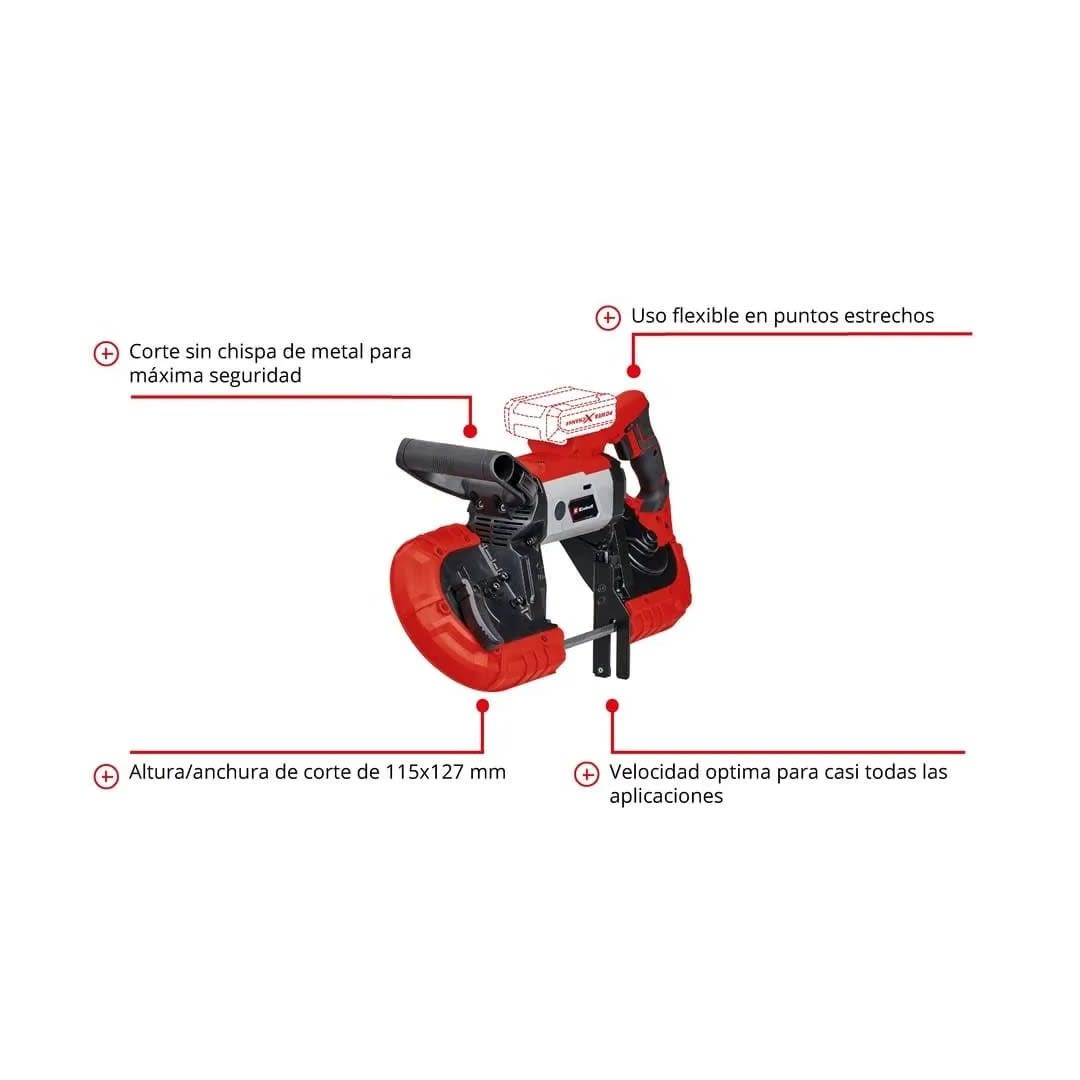 SIERRA BANDA INALAMBRICA TE-MB 18/127 LI-SOLO EINHELL9