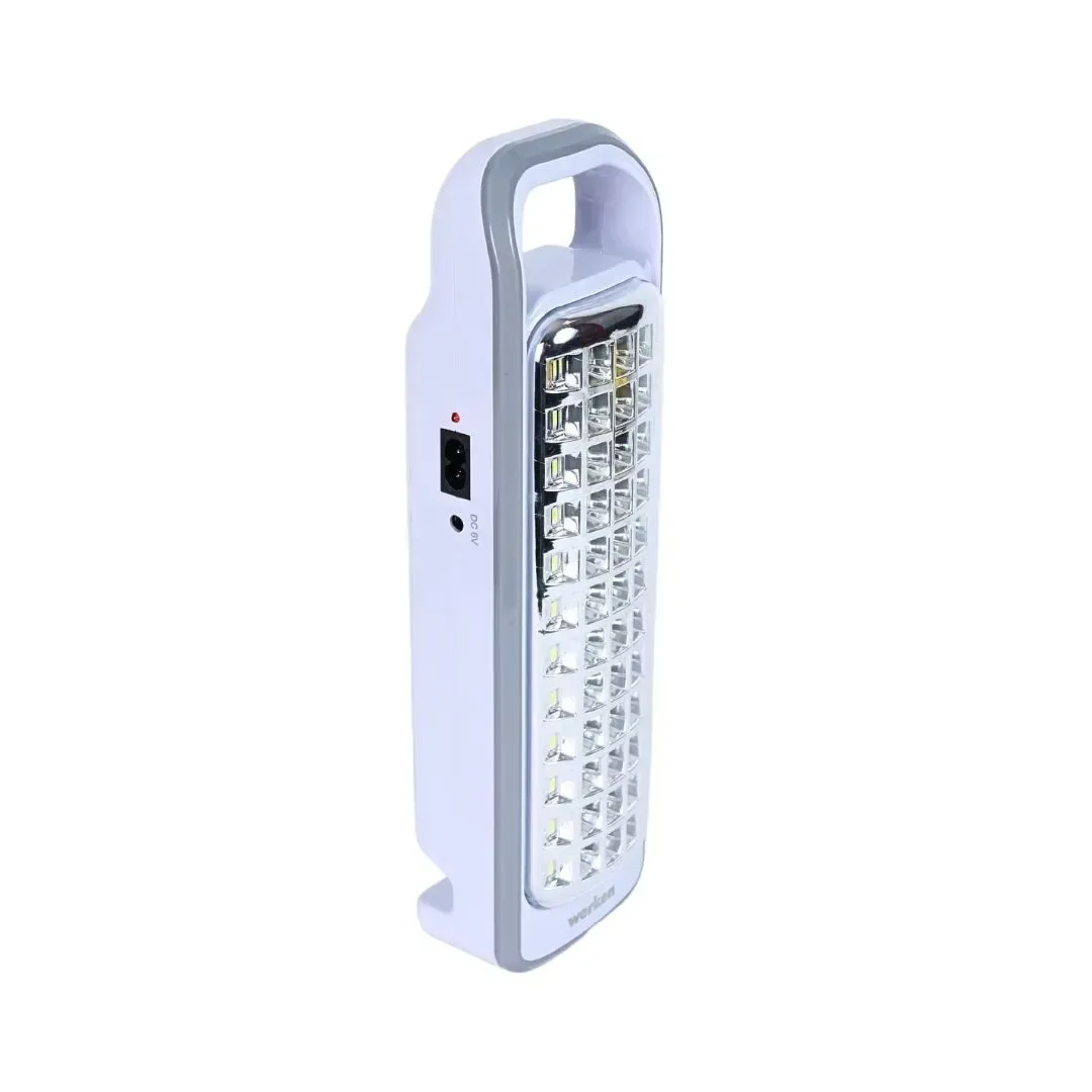 LAMPARA DE EMERGENCIA POLICARBONATO/ABS RE39 60 LEDS 5W WERKEN4
