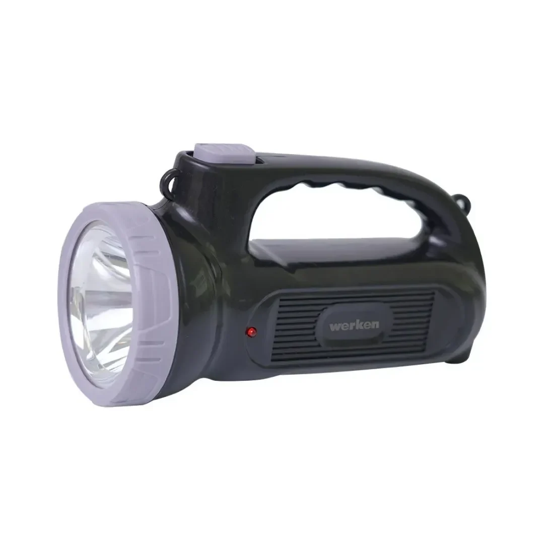 LAMPARA RECARGABLE RS13 POLICARBONATO/ABS NEGRO WERKEN