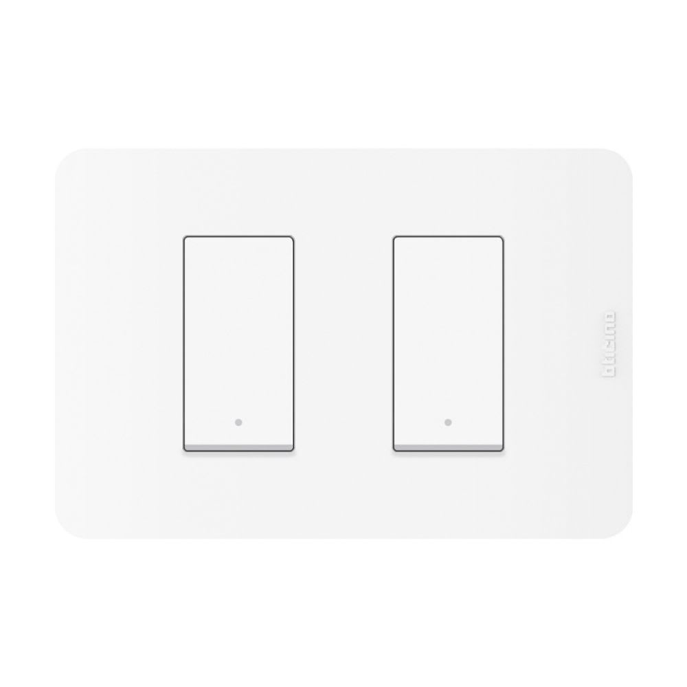 INTERRUPTOR DOBLE MATIX GO BLANCO BTICINO