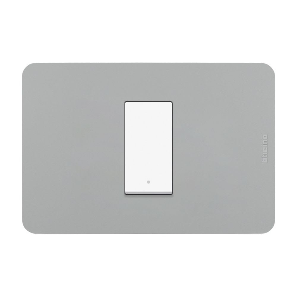 CONMUTADOR SIMPLE GRIS MATIX GO BTICINO