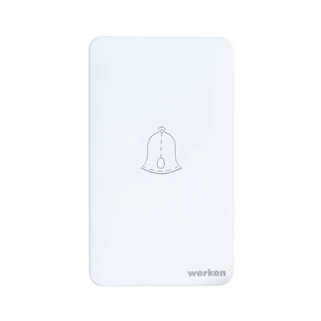 TIMBRE DING DONG 120D INALAMBRICO ABS 12CM WERKEN1