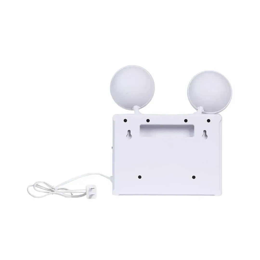 LAMPARA DE EMERGENCIA DE 2 LUCES 2.4W – PACK X 2 UNIDADES WERKEN8