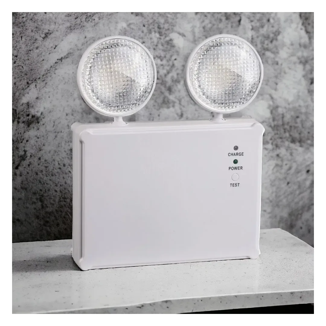 LAMPARA DE EMERGENCIA DE 2 LUCES 2.4W – PACK X 2 UNIDADES WERKEN11