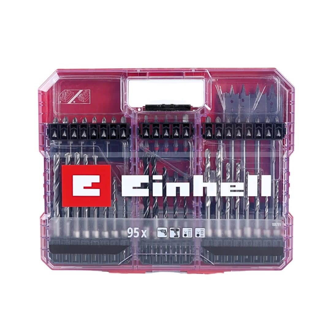 SET DE ACCESORIOS XL - CASE 95 PIEZAS EINHELL2