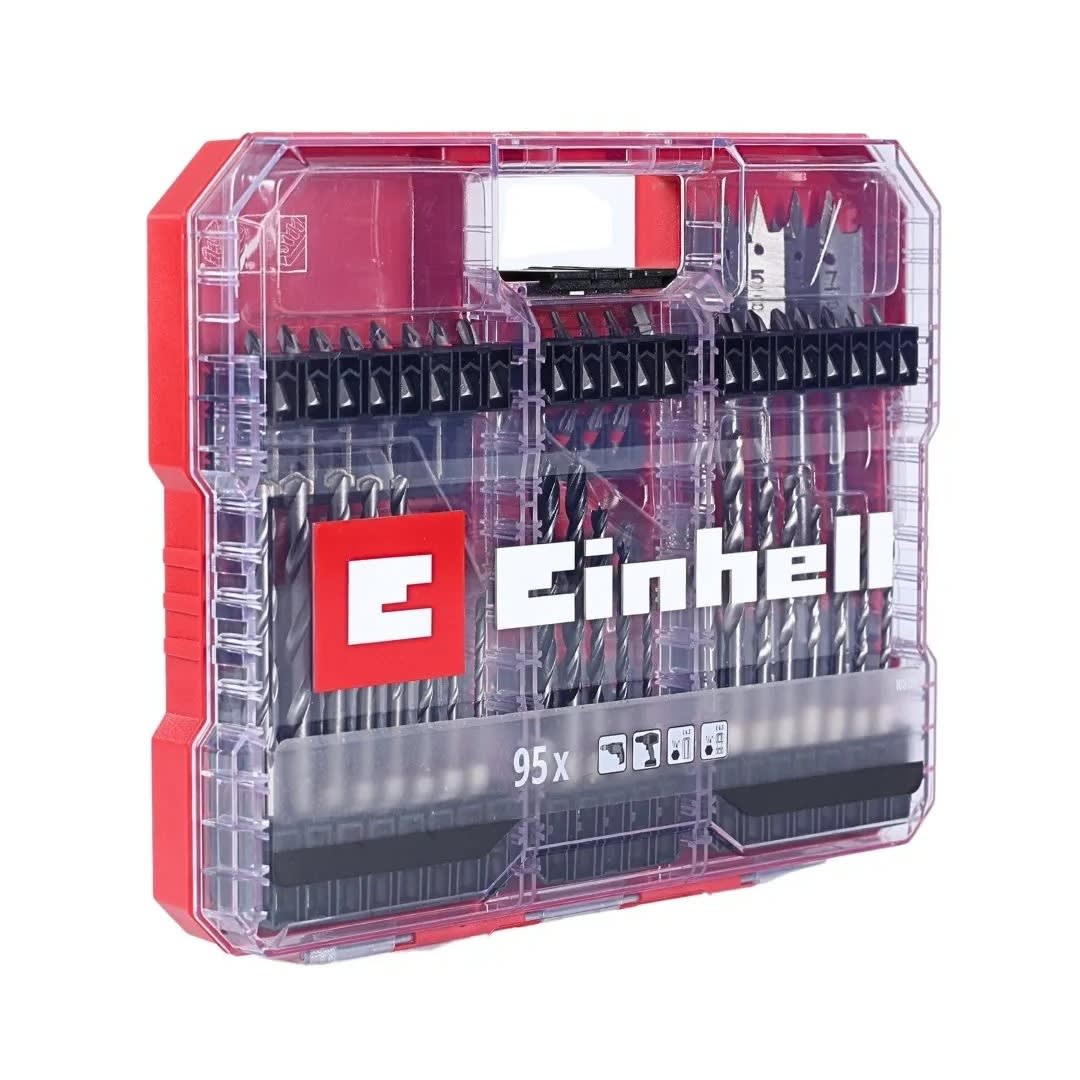 SET DE ACCESORIOS XL - CASE 95 PIEZAS EINHELL3