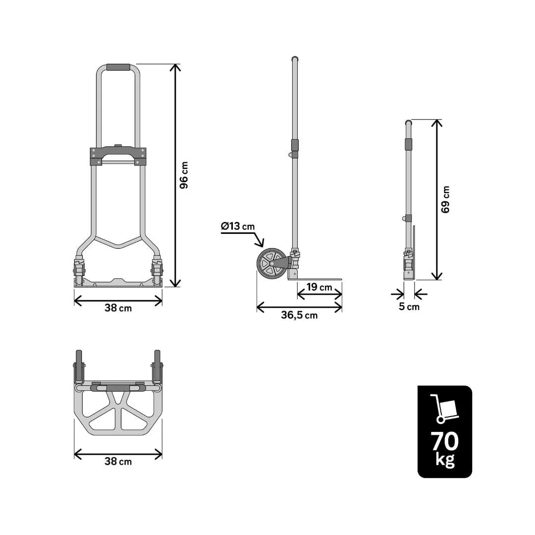 CARRO PLEGABLE 70KG STANDERS8