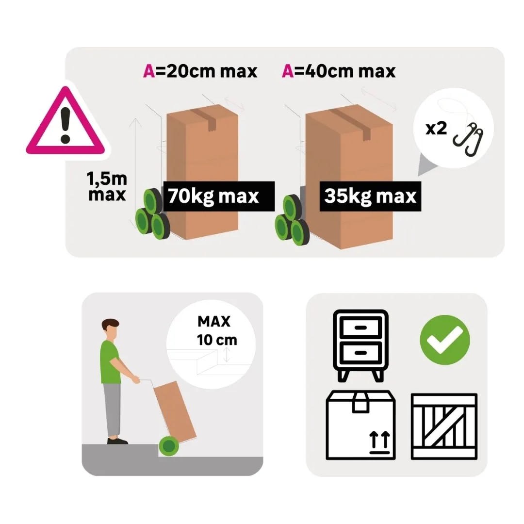 CARRO PLEGABLE 70KG ESCALERA STANDERS9