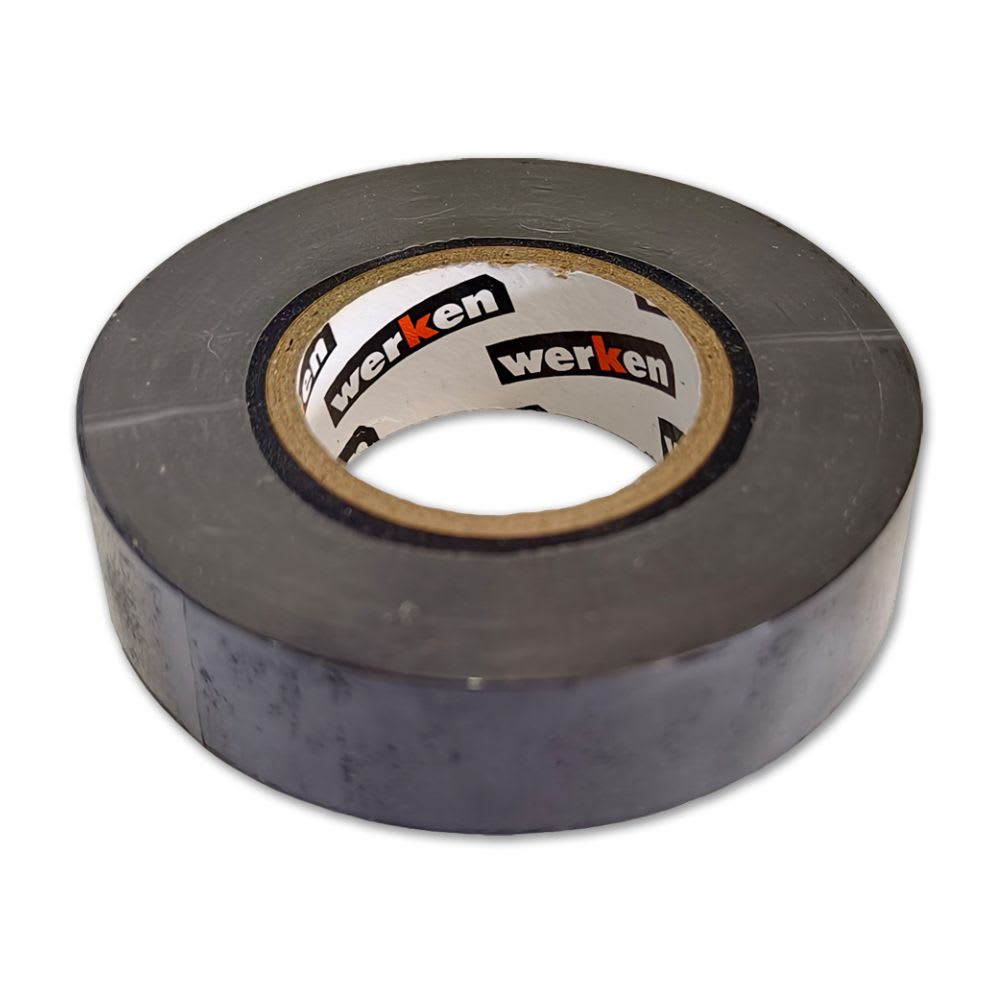 CINTA AISLANTE 3/4 X 18 METROS NEGRA WERKEN