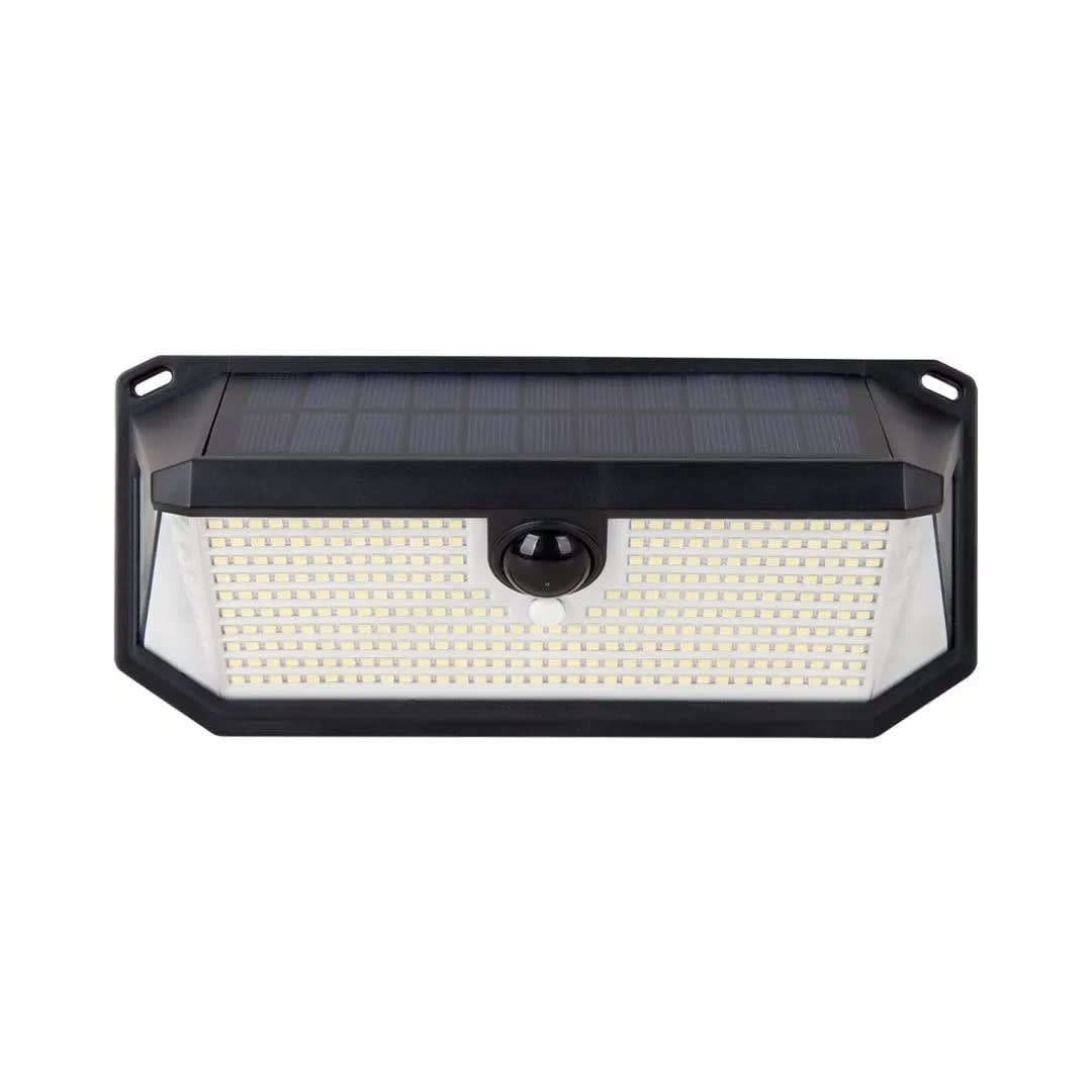LUZ LED SOLAR CON SENSOR PIR 400 LUMENES WERKEN6