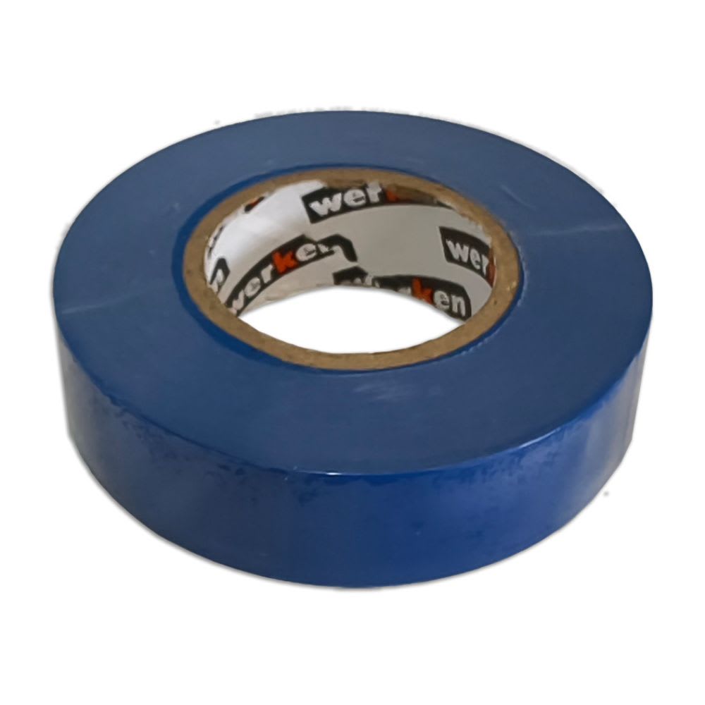 CINTA AISLANTE 3/4 X 18 METROS AZUL WERKEN1