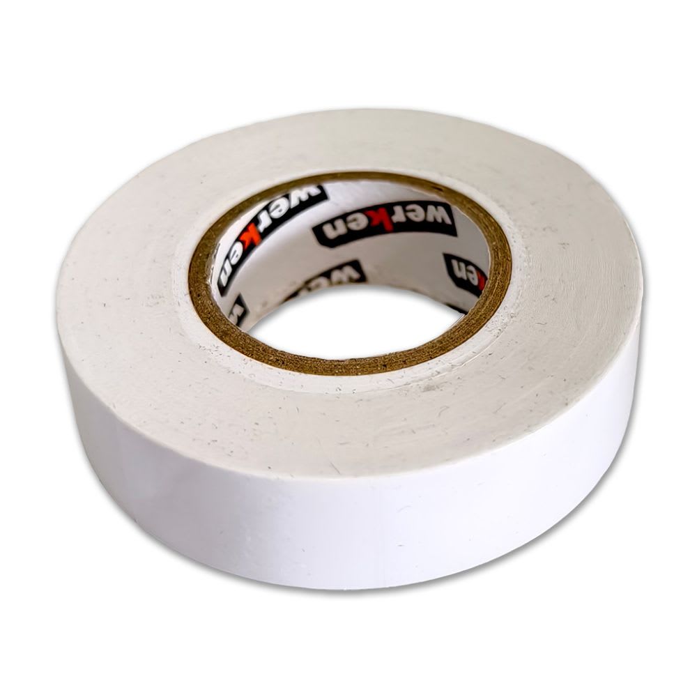 CINTA AISLANTE 3/4 X 18 METROS BLANCA WERKEN1