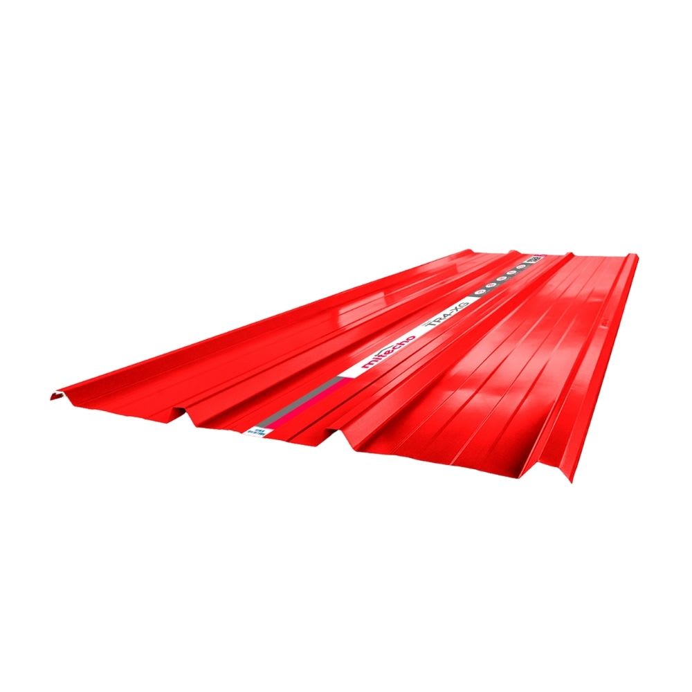 TECHO TR4 ALUZINC ROJO 0.28MM 3.60X1.10M PRECOR BR SM1