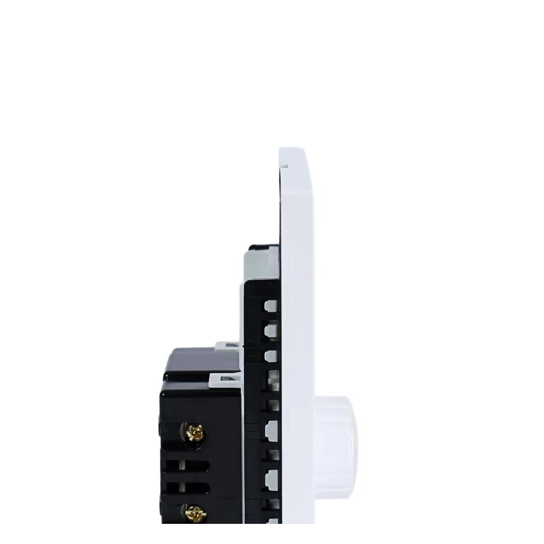 PLACA ARMADA INTERRUPTOR DIMMER MATTE BLANCO ORANGE6